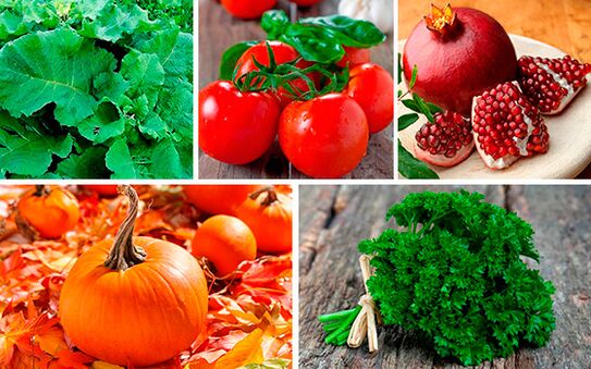 užitočné potraviny pre prostatitídu