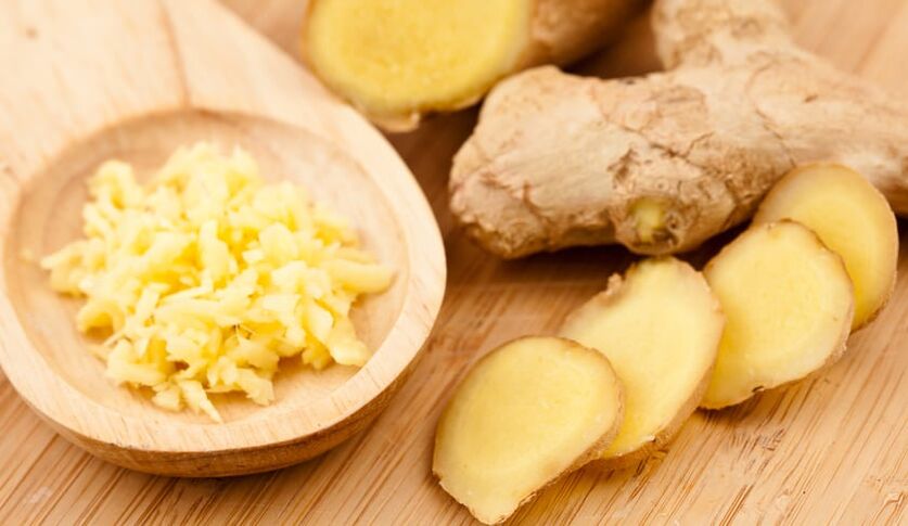 zázvor na liečbu prostatitídy